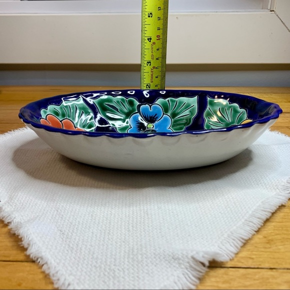 Mexican Talavera Pottery Trinket Tray/Dish - Picture 6 of 8